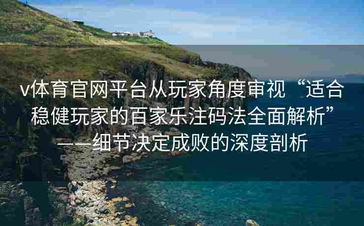 v体育官网平台从玩家角度审视“适合稳健玩家的百家乐注码法全面解析”——细节决定成败的深度剖析