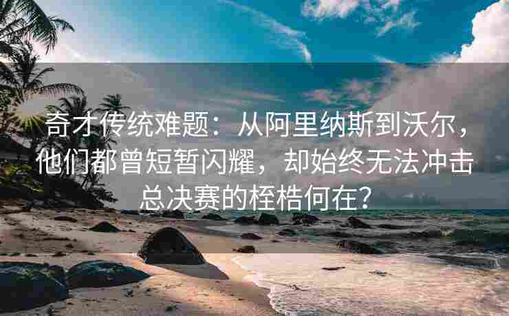 奇才传统难题：从阿里纳斯到沃尔，他们都曾短暂闪耀，却始终无法冲击总决赛的桎梏何在？
