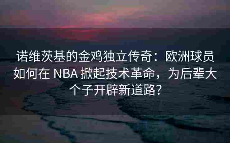 诺维茨基的金鸡独立传奇：欧洲球员如何在 NBA 掀起技术革命，为后辈大个子开辟新道路？